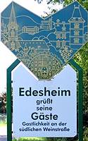 Ortseingangsschild Edesheim